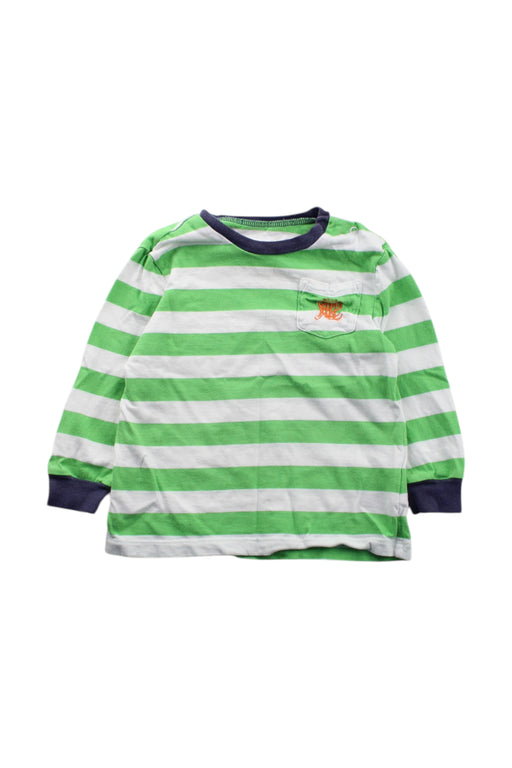 A Green Long Sleeve T Shirts from Ralph Lauren in size 6-12M for neutral. (Front View)