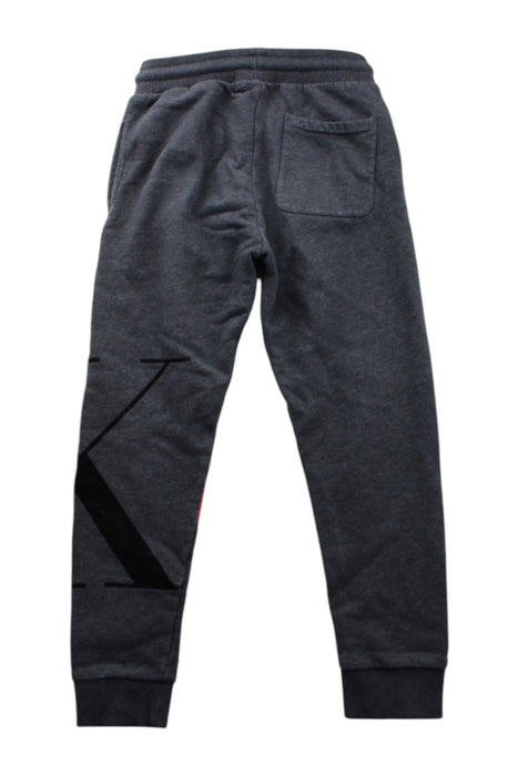 A Grey Sweatpants from Calvin Klein in size 6T for neutral. (Back View)