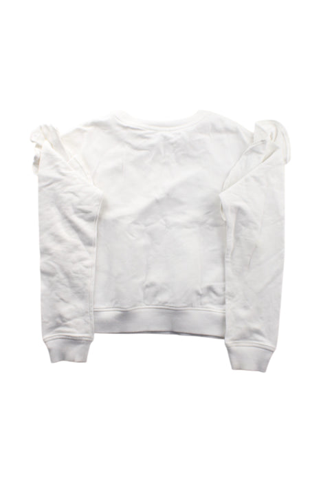 A White Sweatshirts from Moschino in size 8Y for neutral. (Back View)