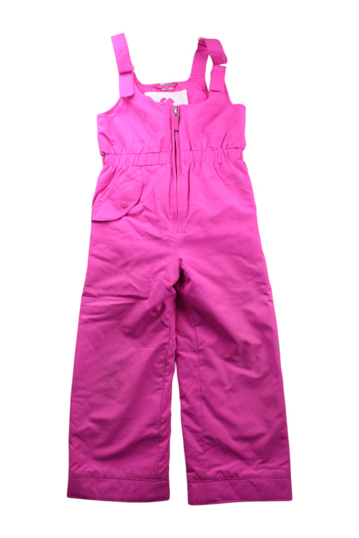 A Pink Ski Pants & Salopettes from Obermeyer in size 6T for girl. (Front View)