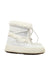 A White Winter Boots from Moon Boot in size 6T for neutral. (Front View)