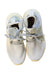 A Blue Sneakers from Adidas in size 12Y for girl. (Back View)