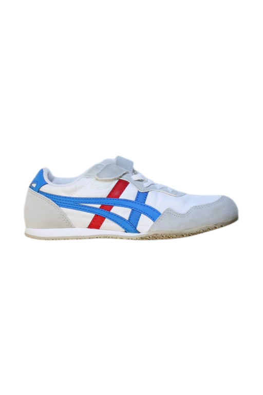 A Blue Sneakers from Onitsuka Tiger in size 10Y for neutral. (Front View)