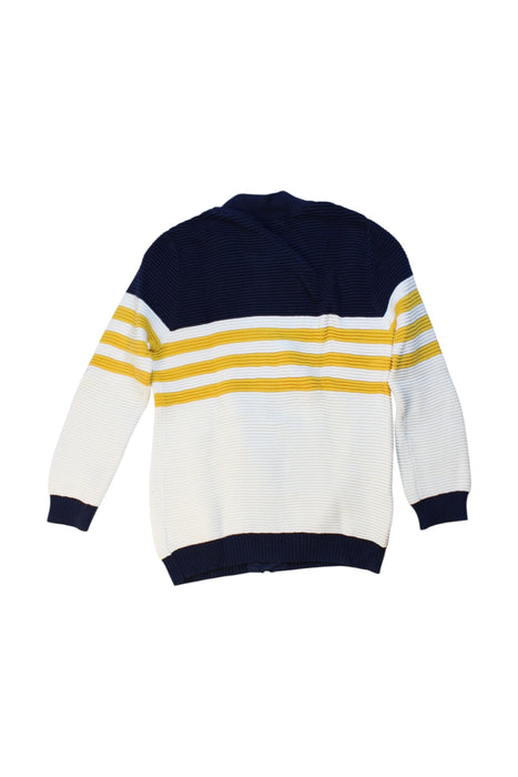 A Multicolour Zippered Sweatshirts from Seed in size 6T for boy. (Back View)