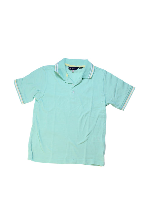 A Green Short Sleeve Polos from Ben Sherman in size 12-18M for boy. (Front View)