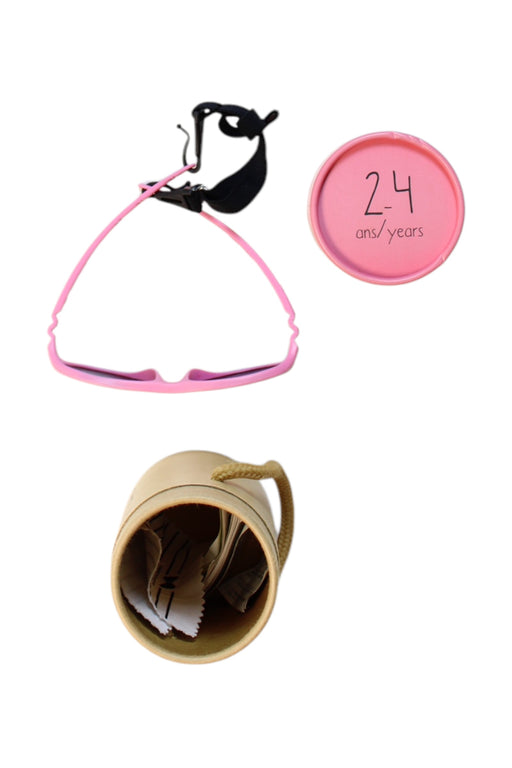 A Pink Sunglasses from Ki ET LA in size O/S for girl. (Front View)