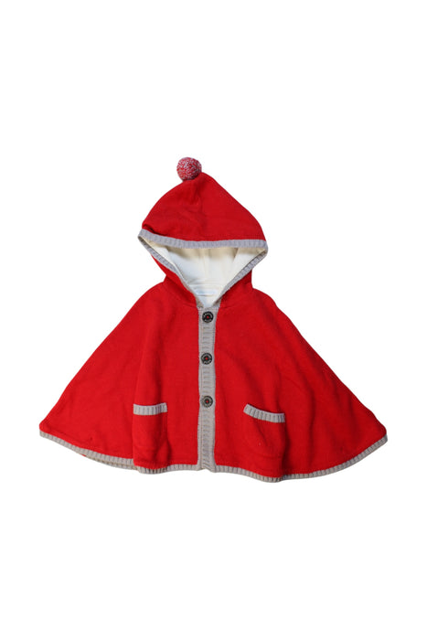 A Red Capes & Ponchos from bebe reduction in size O/S for girl. (Front View)