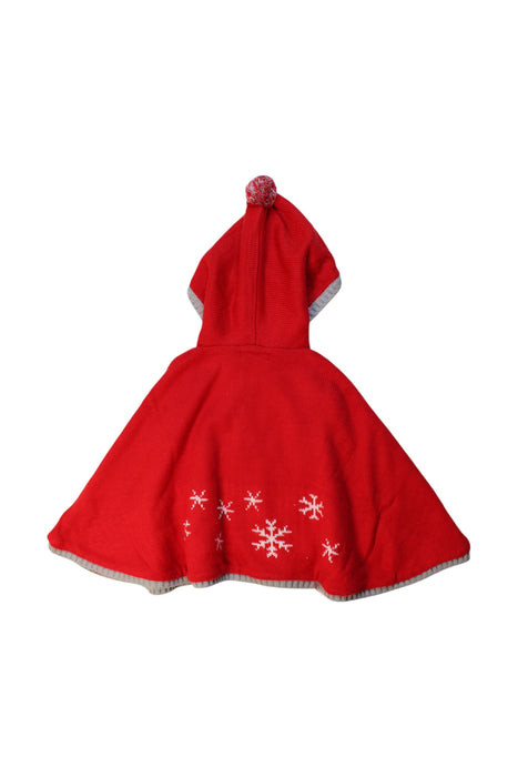 A Red Capes & Ponchos from bebe reduction in size O/S for girl. (Back View)