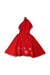 A Red Capes & Ponchos from bebe reduction in size O/S for girl. (Back View)