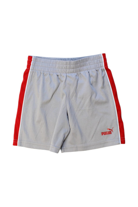 A Grey Shorts from Puma in size 2T for boy. (Front View)