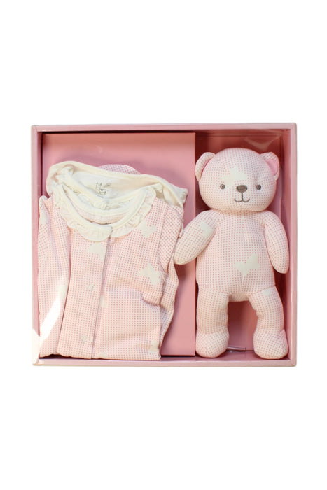 A Pink Gift Sets from Kingkow in size 3-6M for girl. (Front View)