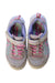 A Multicolour Sneakers from Skechers in size 4T for girl. (Back View)