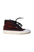 A Black Sneakers from Clarks in size 6T for neutral. (Front View)