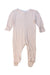 A Peach Onesies from Mori in size 6-12M for neutral. (Back View)