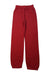 A Red Sweatpants from Crewcuts in size 6T for boy. (Front View)