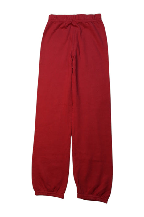 A Red Sweatpants from Crewcuts in size 6T for boy. (Back View)