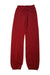 A Red Sweatpants from City Threads in size 7Y for boy. (Back View)