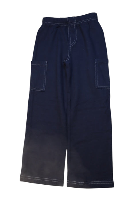 A Navy Casual Pants from City Threads in size 6T for boy. (Front View)