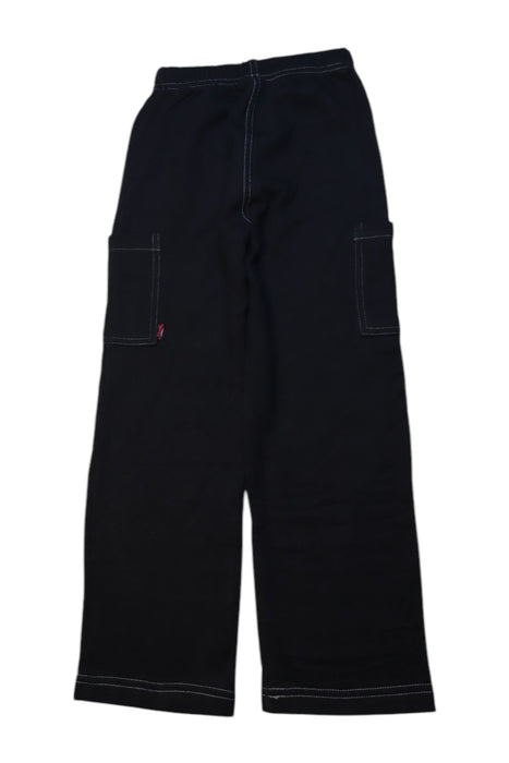 A Black Casual Pants from City Threads in size 6T for boy. (Back View)
