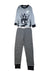 A Black Pyjama Sets from Sara's Prints in size 6T for boy. (Front View)
