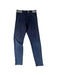 A Navy Casual Pants from Petit Bateau in size 6T for girl. (Front View)