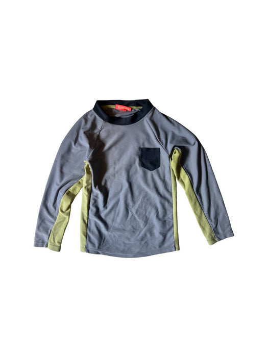 A Grey Rash Guards from Sunuva in size 4T for boy. (Front View)
