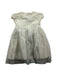 A Ivory Short Sleeve Dresses from MAGIL in size 4T for girl. (Front View)