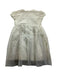 A Ivory Short Sleeve Dresses from MAGIL in size 4T for girl. (Back View)