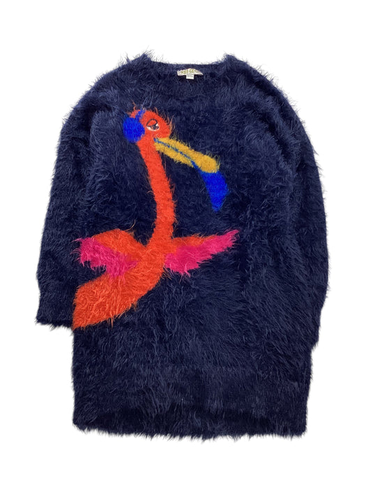 A Navy Long Sleeve Dresses from Kenzo in size 4T for girl. (Front View)