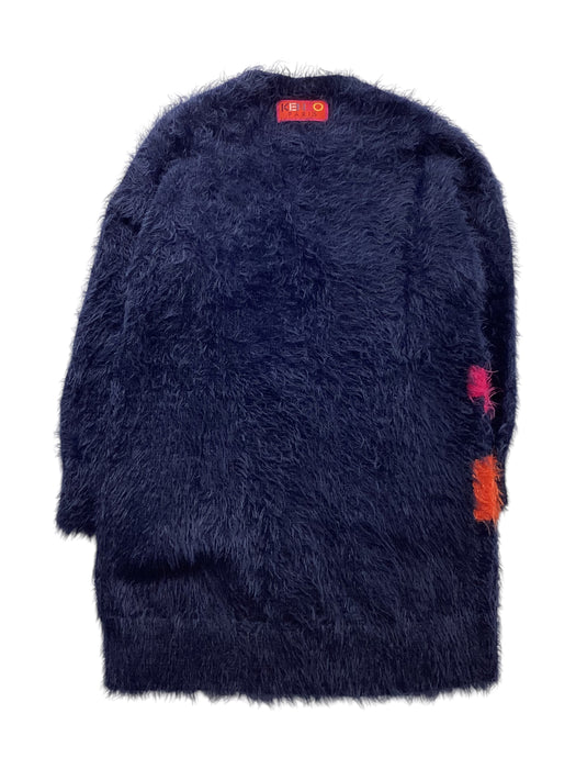 A Navy Long Sleeve Dresses from Kenzo in size 4T for girl. (Back View)