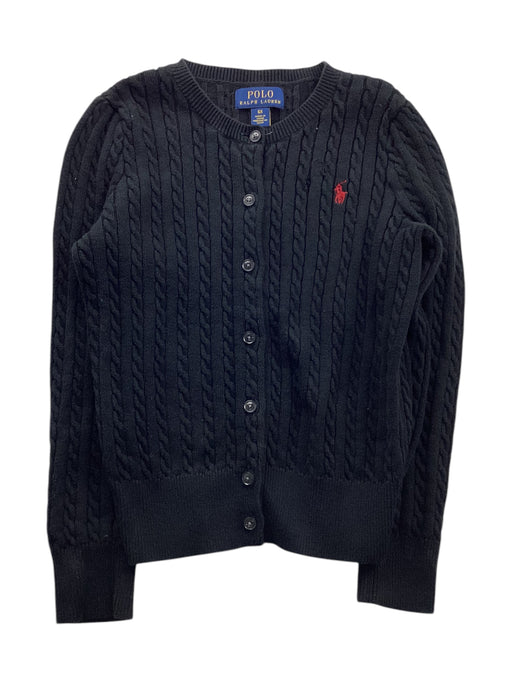 A Black Cardigans from Polo Ralph Lauren in size 6T for neutral. (Front View)