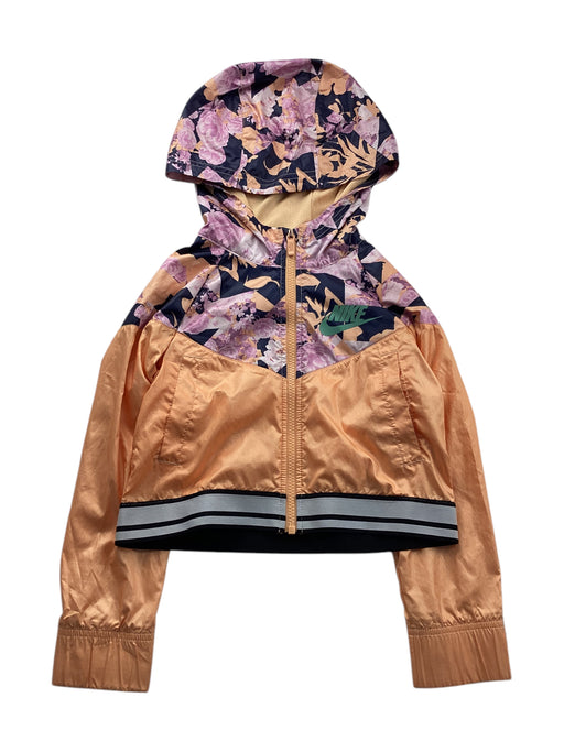 A Orange Lightweight Jackets from Nike in size 4T for neutral. (Front View)