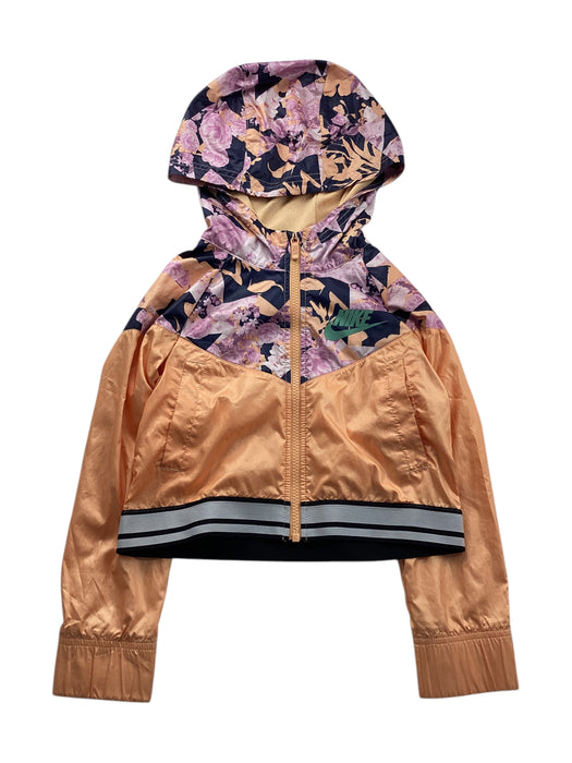 A Orange Lightweight Jackets from Nike in size 4T for neutral. (Front View)