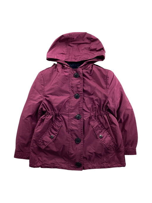 A Burgundy Lightweight Jackets from Burberry in size 2T for neutral. (Front View)