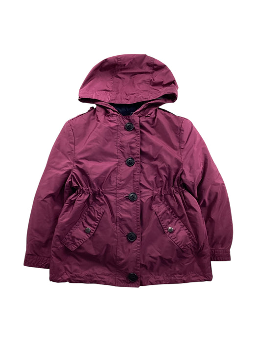 A Burgundy Lightweight Jackets from Burberry in size 2T for neutral. (Front View)