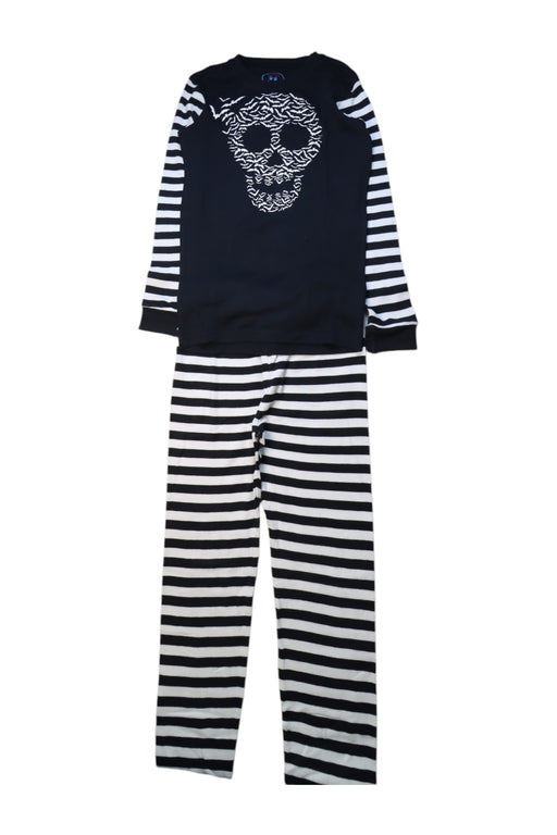 A Black Pyjama Sets from Sara's Prints in size 12Y for boy. (Front View)