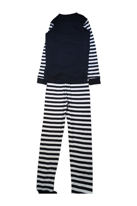 A Black Pyjama Sets from Sara's Prints in size 12Y for boy. (Back View)