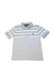 A Grey Short Sleeve Polos from Polo Ralph Lauren in size 4T for boy. (Front View)