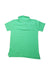 A Green Short Sleeve Polos from Crewcuts in size 6T for boy. (Back View)