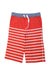 A Red Shorts from Boden in size 6T for boy. (Front View)