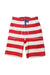 A Red Shorts from Boden in size 6T for boy. (Front View)