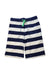 A Navy Shorts from Boden in size 6T for boy. (Front View)