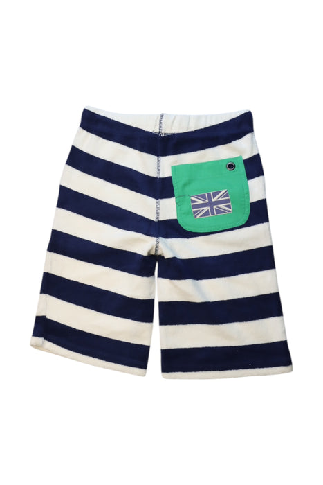 A Navy Shorts from Boden in size 6T for boy. (Back View)