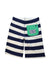 A Navy Shorts from Boden in size 6T for boy. (Back View)