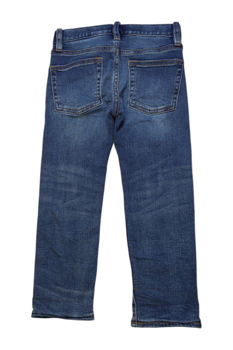 A Blue Jeans from Crewcuts in size 4T for boy. (Back View)