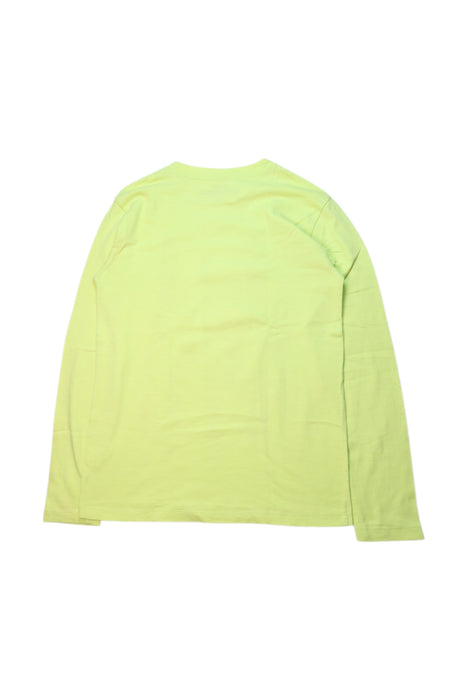 A Green Long Sleeve T Shirts from Crewcuts in size 12Y for boy. (Back View)