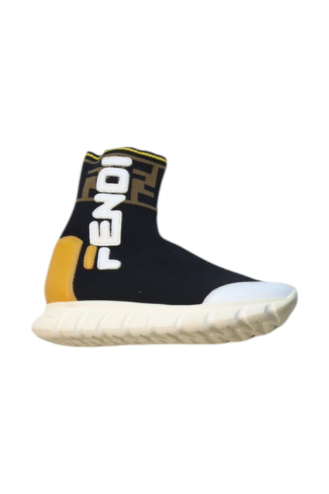 A Multicolour Sneakers from Fendi in size 4T for girl. (Front View)