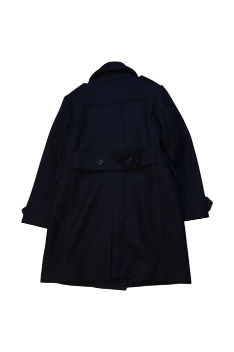 A Navy Coats from Burberry in size 6T for girl. (Back View)