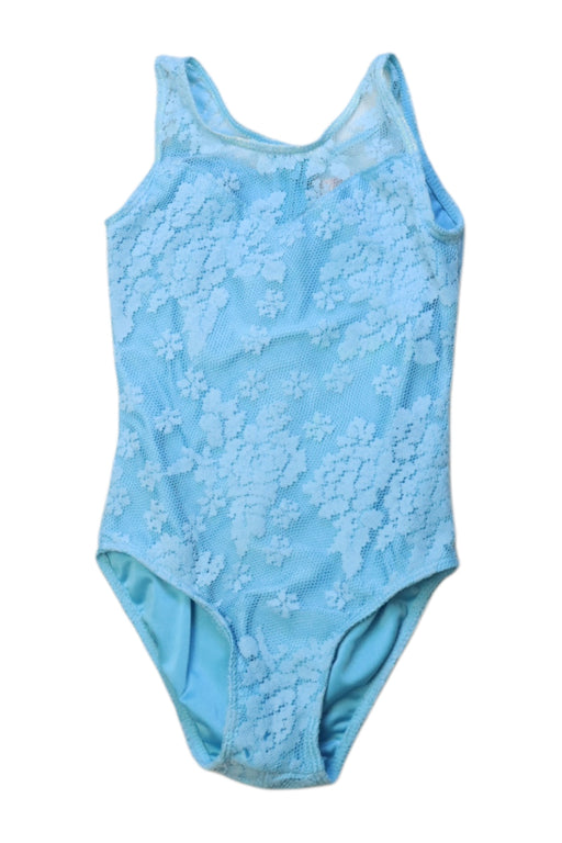 A Blue Leotards from Tutulamb in size 5T for girl. (Front View)