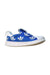 A Blue Sneakers from Adidas in size 3T for neutral. (Front View)